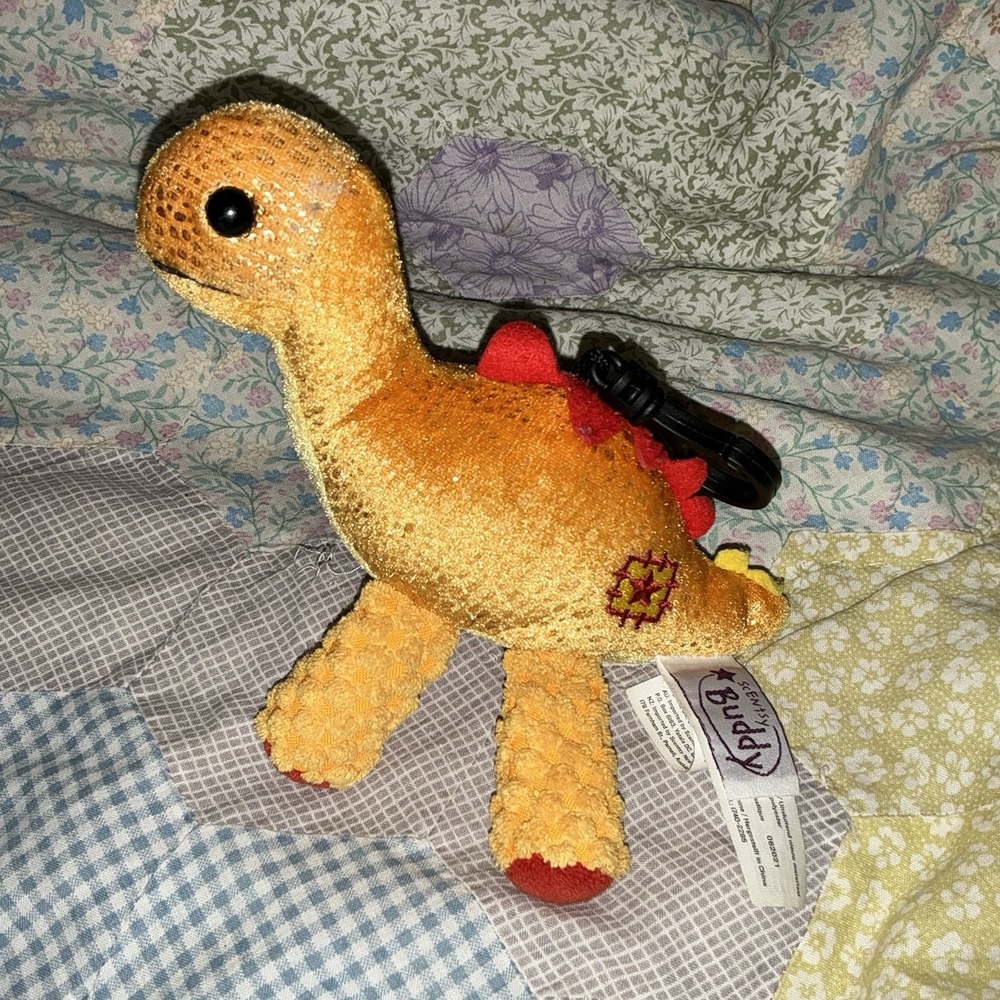 SCENTSY Scented Buddy Clip Serra The Stegosaurus Tropic Tango Scent‎ Keychain